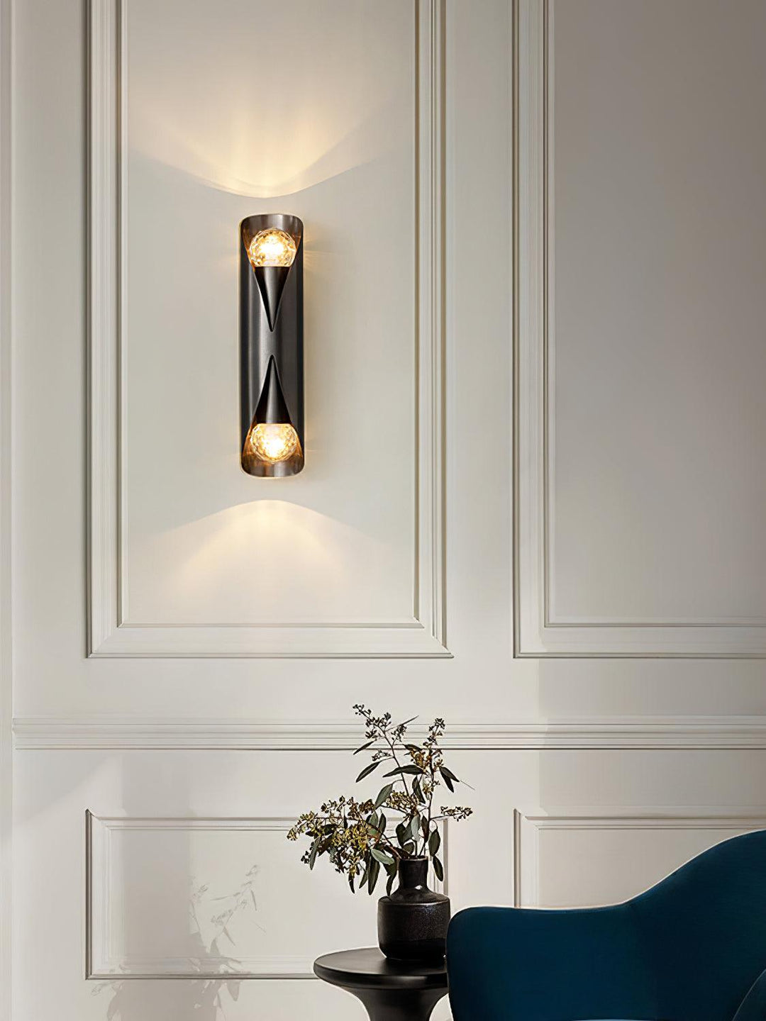 Avynila Applique Murale Diamants Laiton Moderne - Neutralighting
