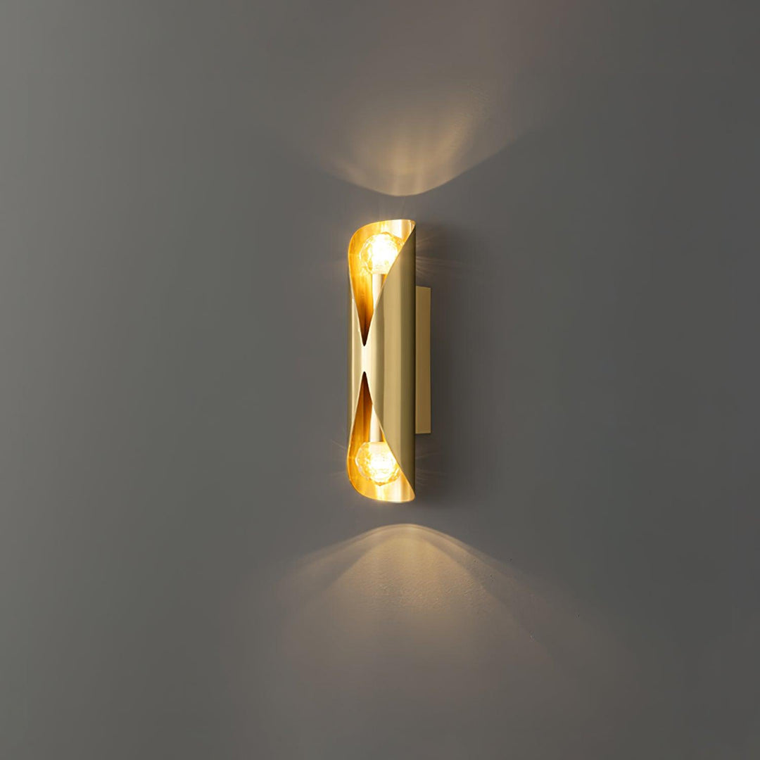 Avynila Applique Murale Diamants Laiton Moderne - Neutralighting