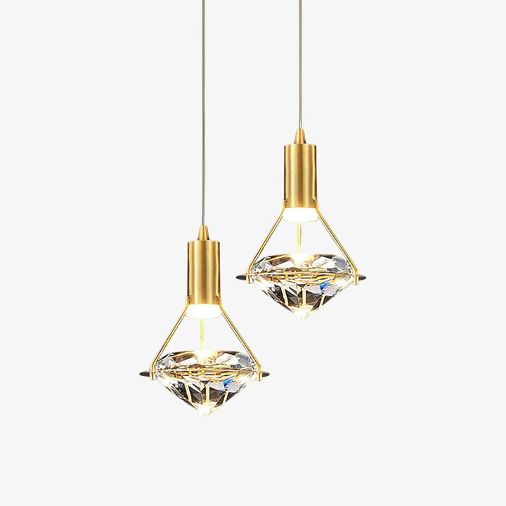 Lampe anire en Laiton – Design Contemporain