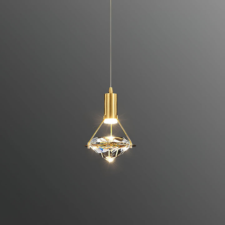 Elysianire Suspension Laiton Cristal Élégante - Neutralighting