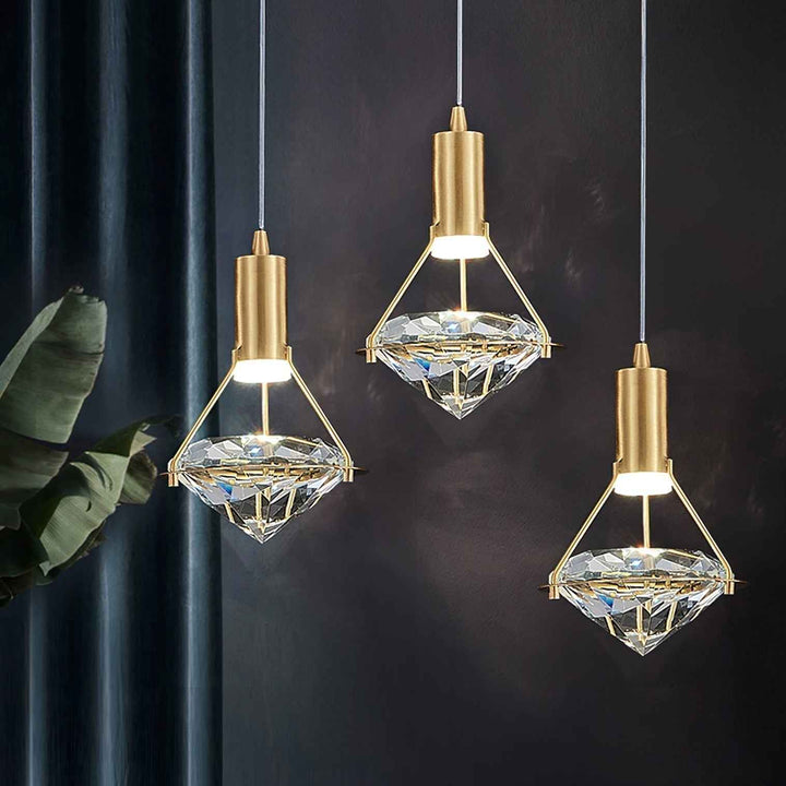 Lampe anire en Laiton – Design Contemporain