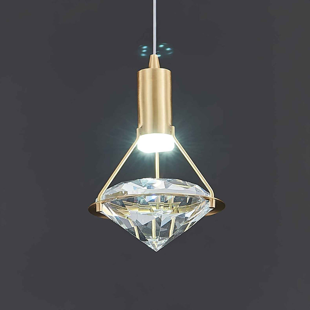 Lampe anire en Laiton – Design Contemporain