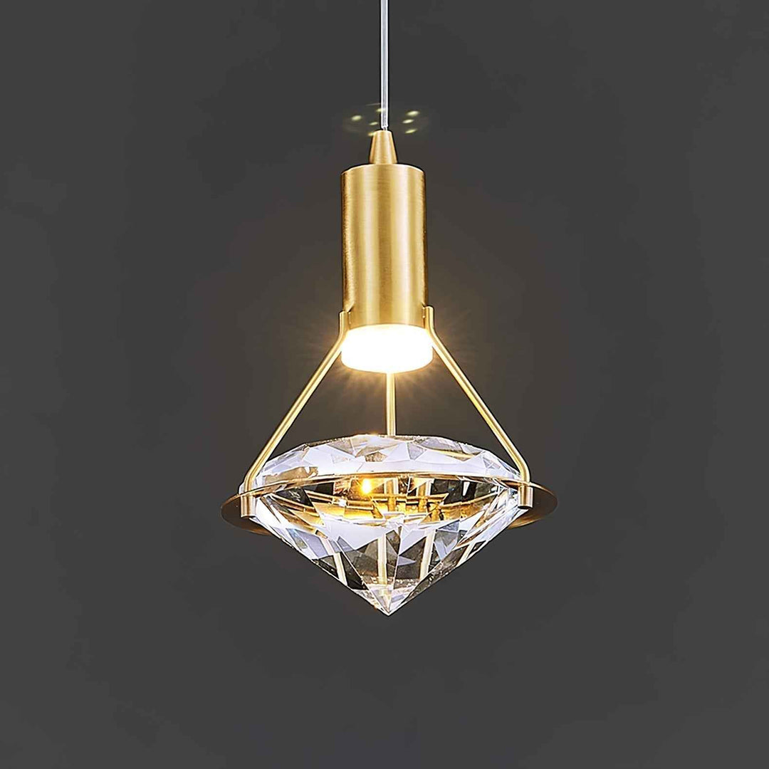 Lampe anire en Laiton – Design Contemporain