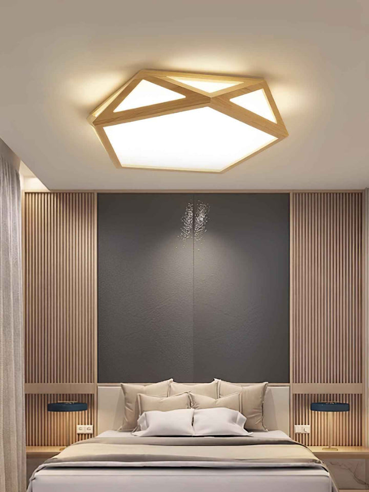 Solara Acrylique 42cm Blanc LED 18W