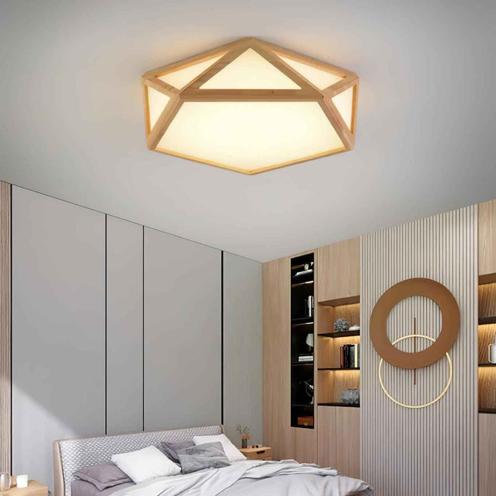 Solara Acrylique 42cm Blanc LED 18W