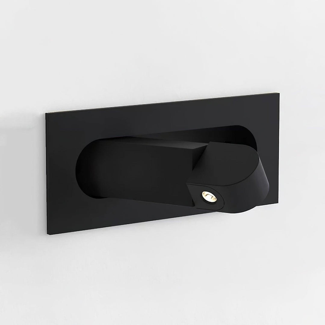 Duvin Applique Murale LED Noire Réglable - Neutralighting