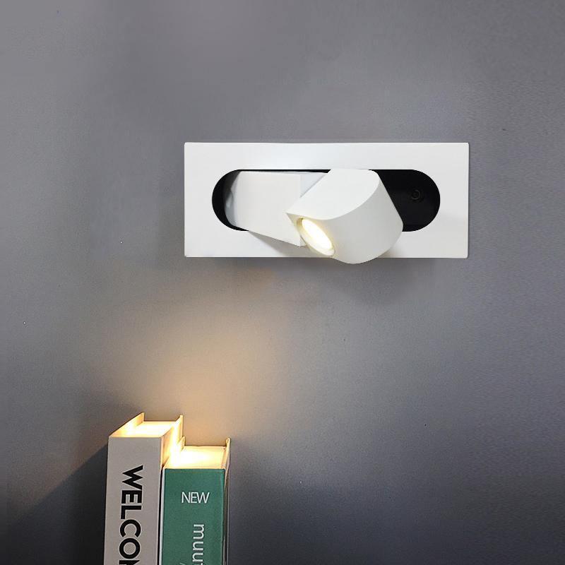 Duvin Applique Murale LED Noire Réglable - Neutralighting