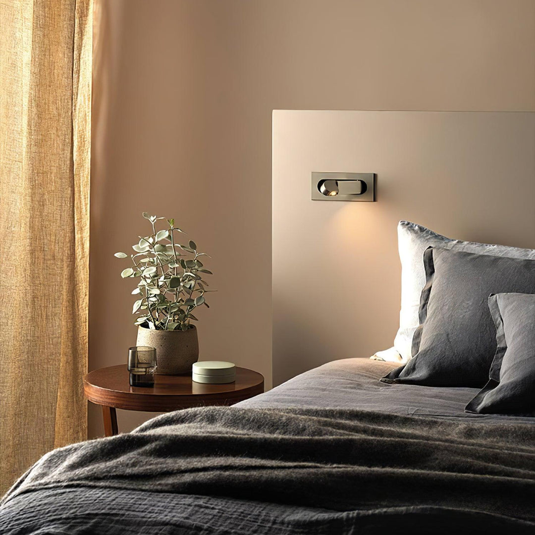 Duvin Applique Murale LED Noire Réglable - Neutralighting