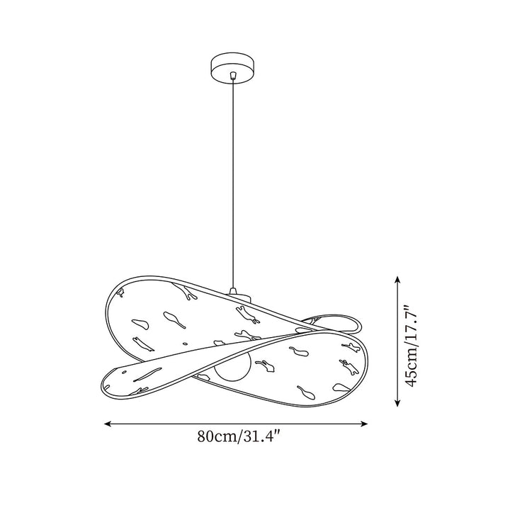 Dika Suspension Tissu Double Couche - Neutralighting