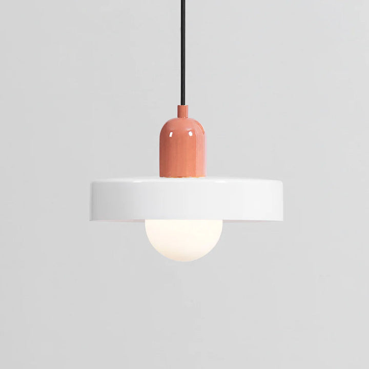 Ideal Suspension Lampe Orb Disc en Verre Minimaliste Moderne - Neutralighting