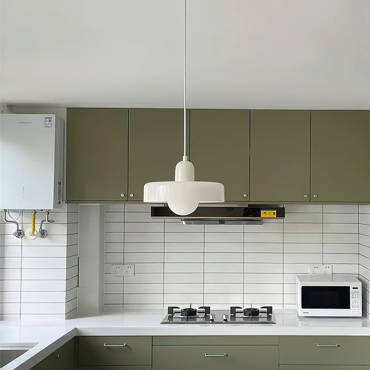 Ideal Suspension Lampe Orb Disc en Verre Minimaliste Moderne - Neutralighting