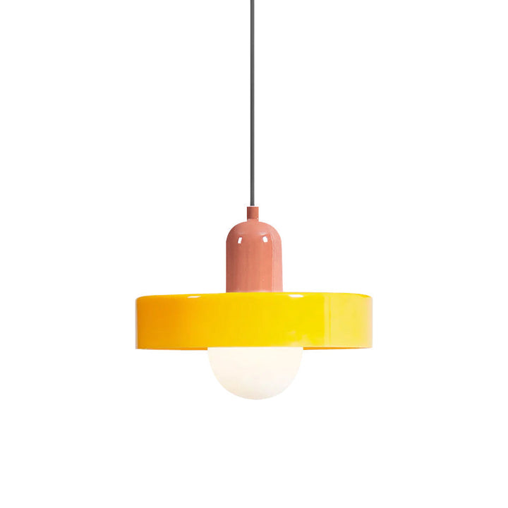 Ideal Suspension Lampe Orb Disc en Verre Minimaliste Moderne - Neutralighting