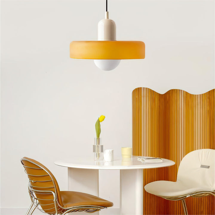 Jovial Luminaires en Verre Orb Disc Minimaliste Swag - Neutralighting