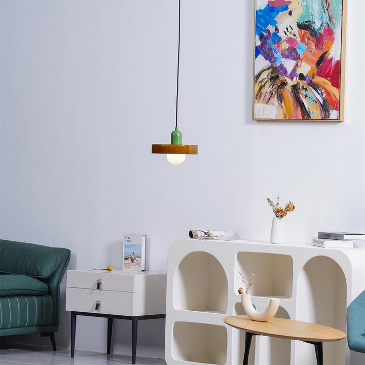 Jovial Luminaires en Verre Orb Disc Minimaliste Swag - Neutralighting