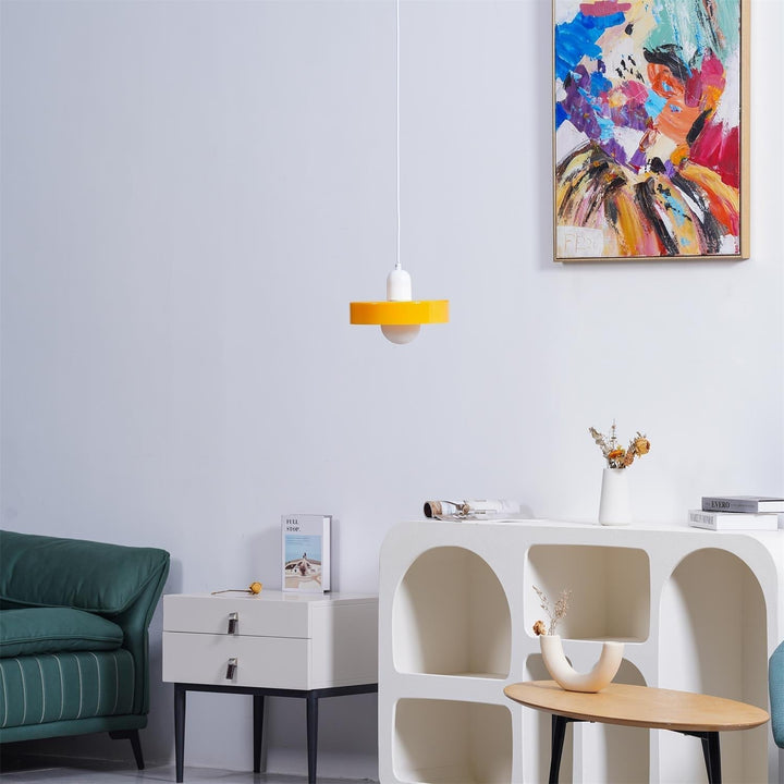 Jovial Luminaires en Verre Orb Disc Minimaliste Swag - Neutralighting