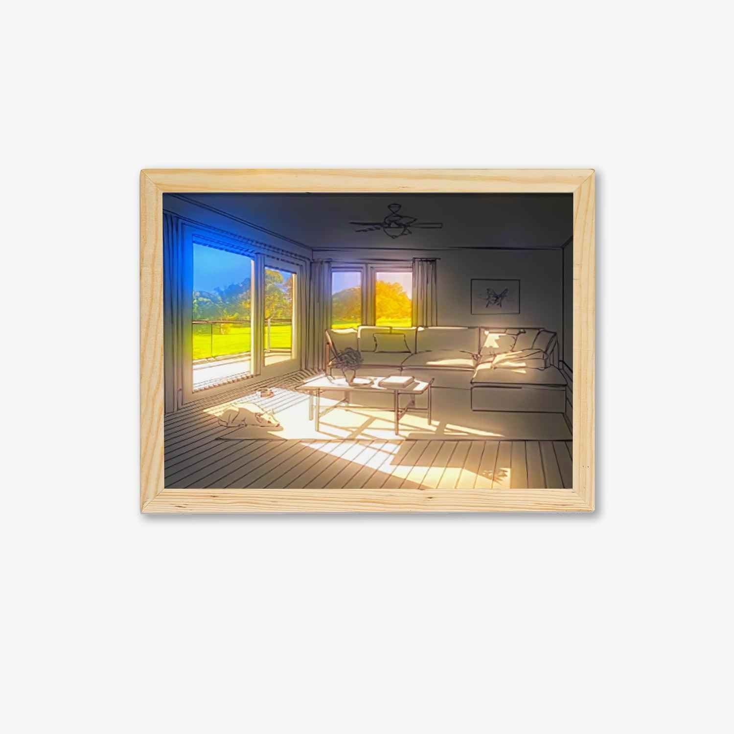 Lampe lene en Acrylique – Design Contemporain