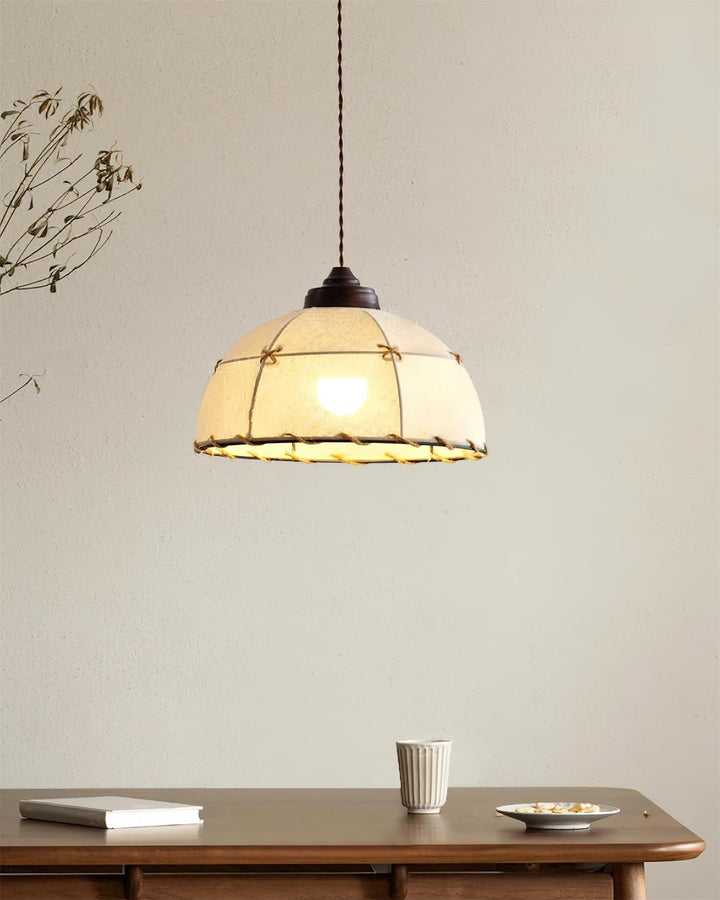 Orisc Lampe Pendante Vintage Minimaliste en Tissu - Neutralighting