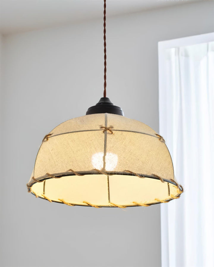 Orisc Lampe Pendante Vintage Minimaliste en Tissu - Neutralighting