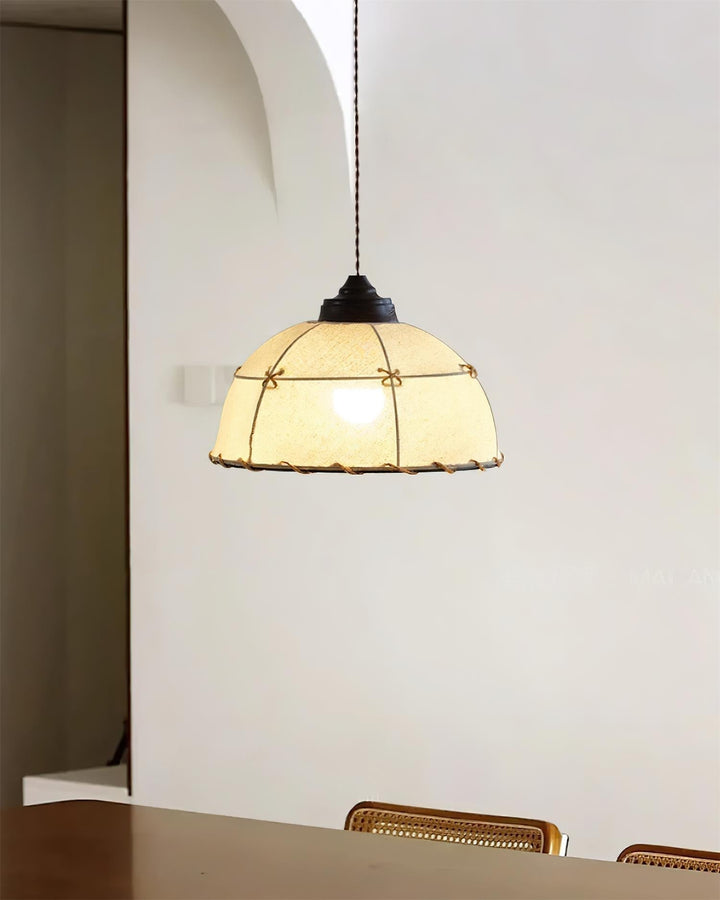 Orisc Lampe Pendante Vintage Minimaliste en Tissu - Neutralighting