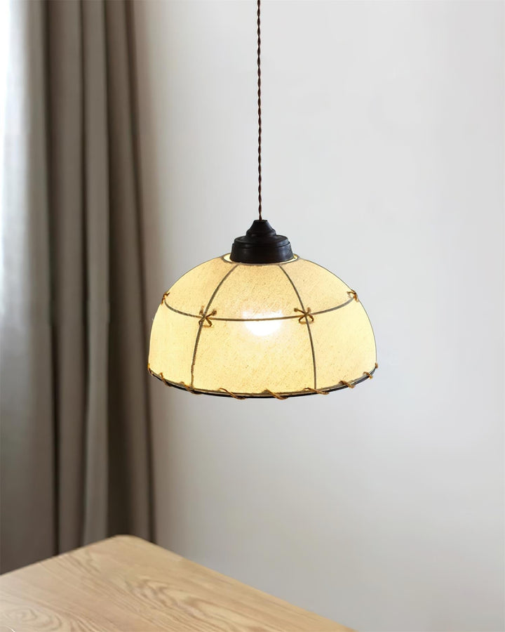 Orisc Lampe Pendante Vintage Minimaliste en Tissu - Neutralighting