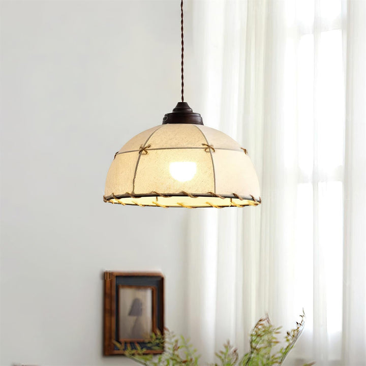 Orisc Lampe Pendante Vintage Minimaliste en Tissu - Neutralighting