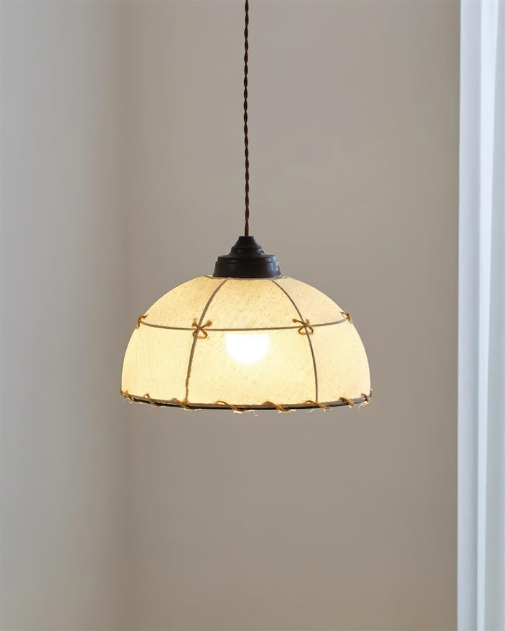 Orisc Lampe Pendante Vintage Minimaliste en Tissu - Neutralighting