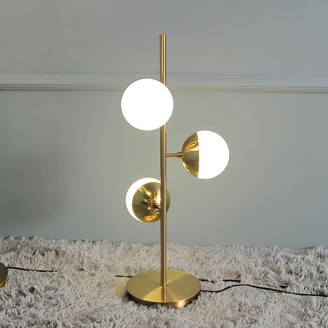 Lampadaire Valentina en Verre – Design Épuré Lampadaire