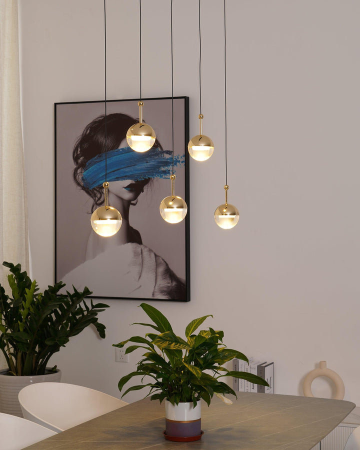 Solara Suspension Multi-Drops Minimaliste - Neutralighting