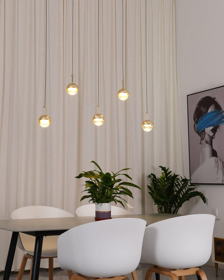 Solara Suspension Multi-Drops Minimaliste - Neutralighting