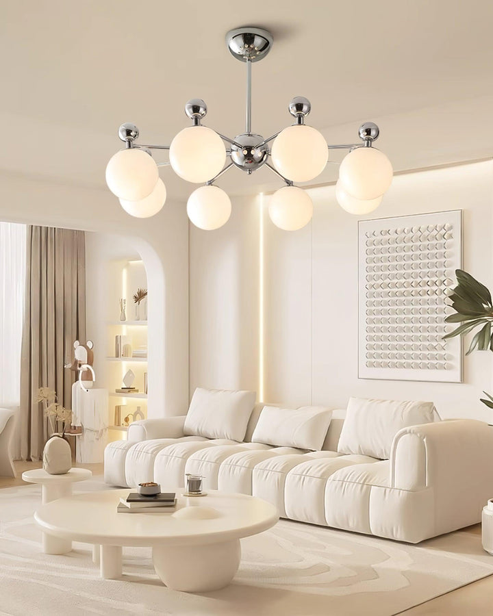 Dori Lustre Disposition de Globes en Verre Rose - Neutralighting