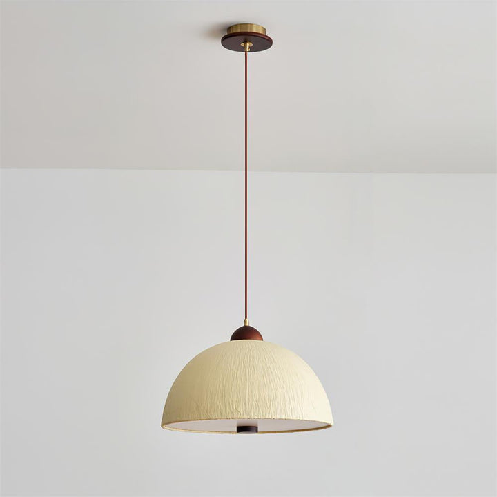Doria Lampe Suspension Papier de Riz Texturé - Neutralighting