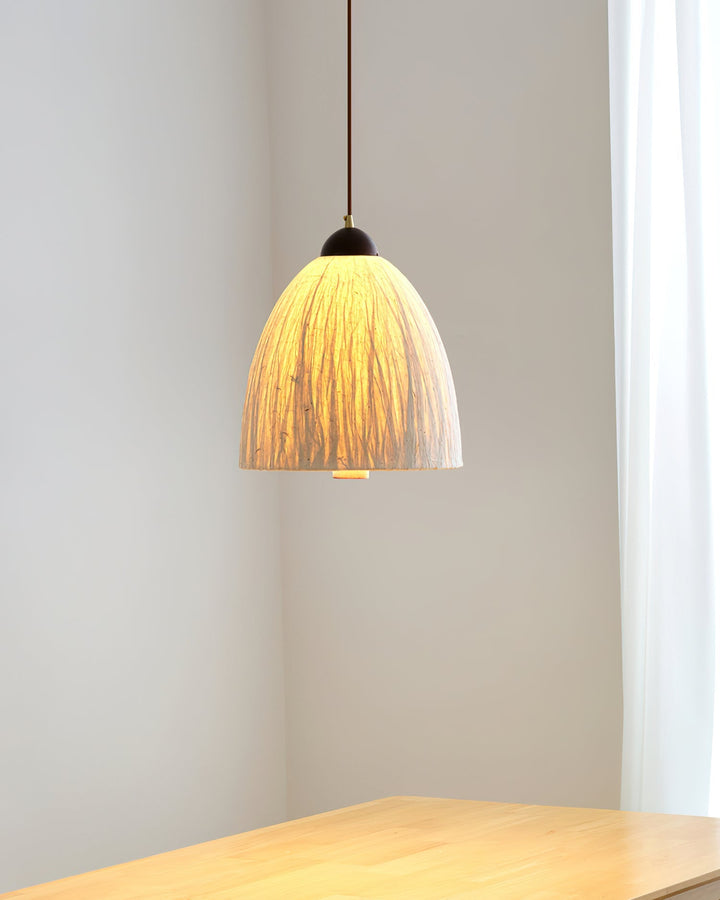 Doria Lampe Suspension Papier de Riz Texturé - Neutralighting