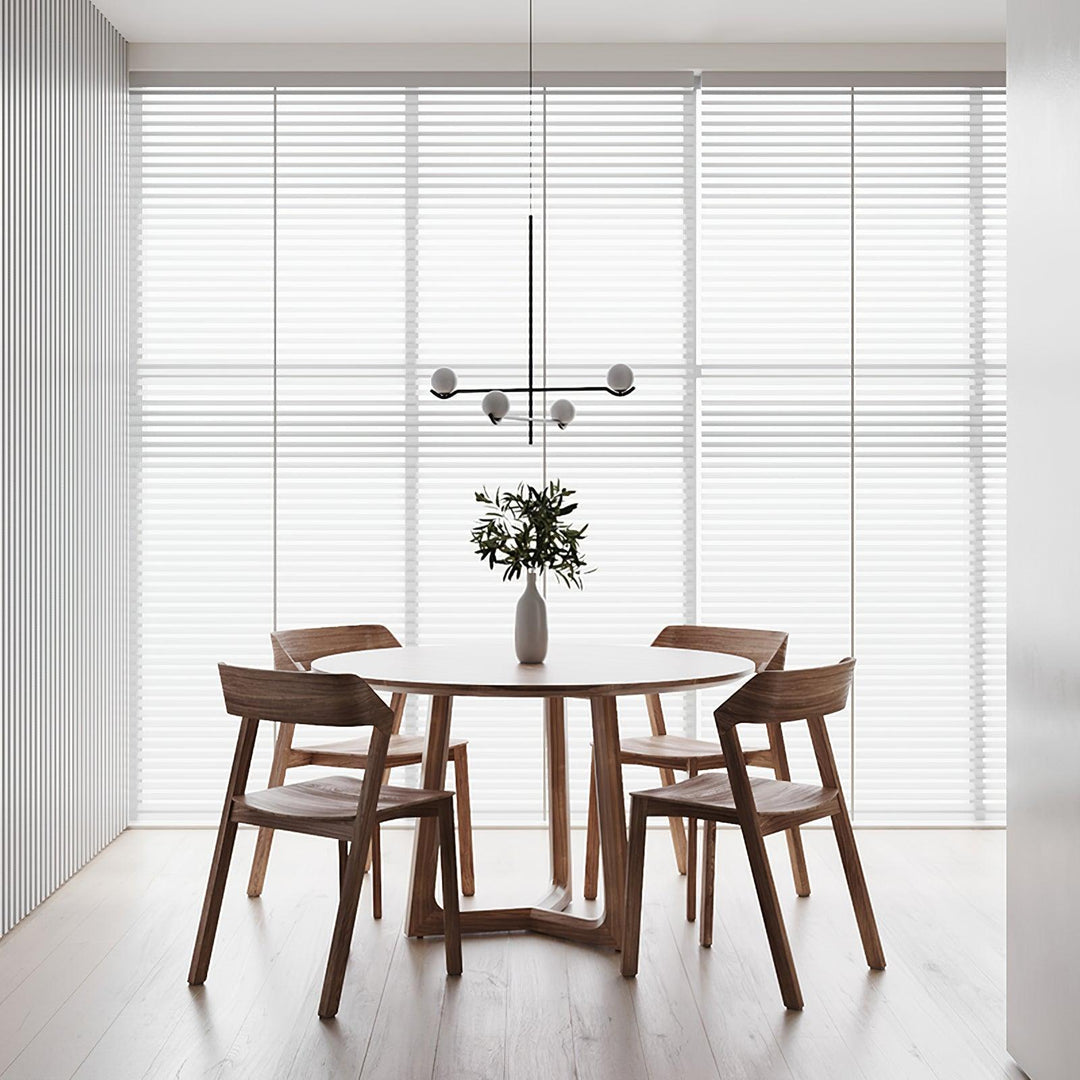 Lustra Suspension en Verre Noir avec Cadre - Neutralighting