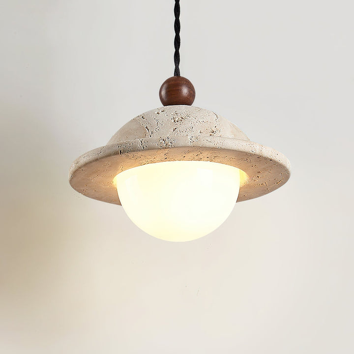 Ritta Lampe Pendante Travertin Moderne - Neutralighting
