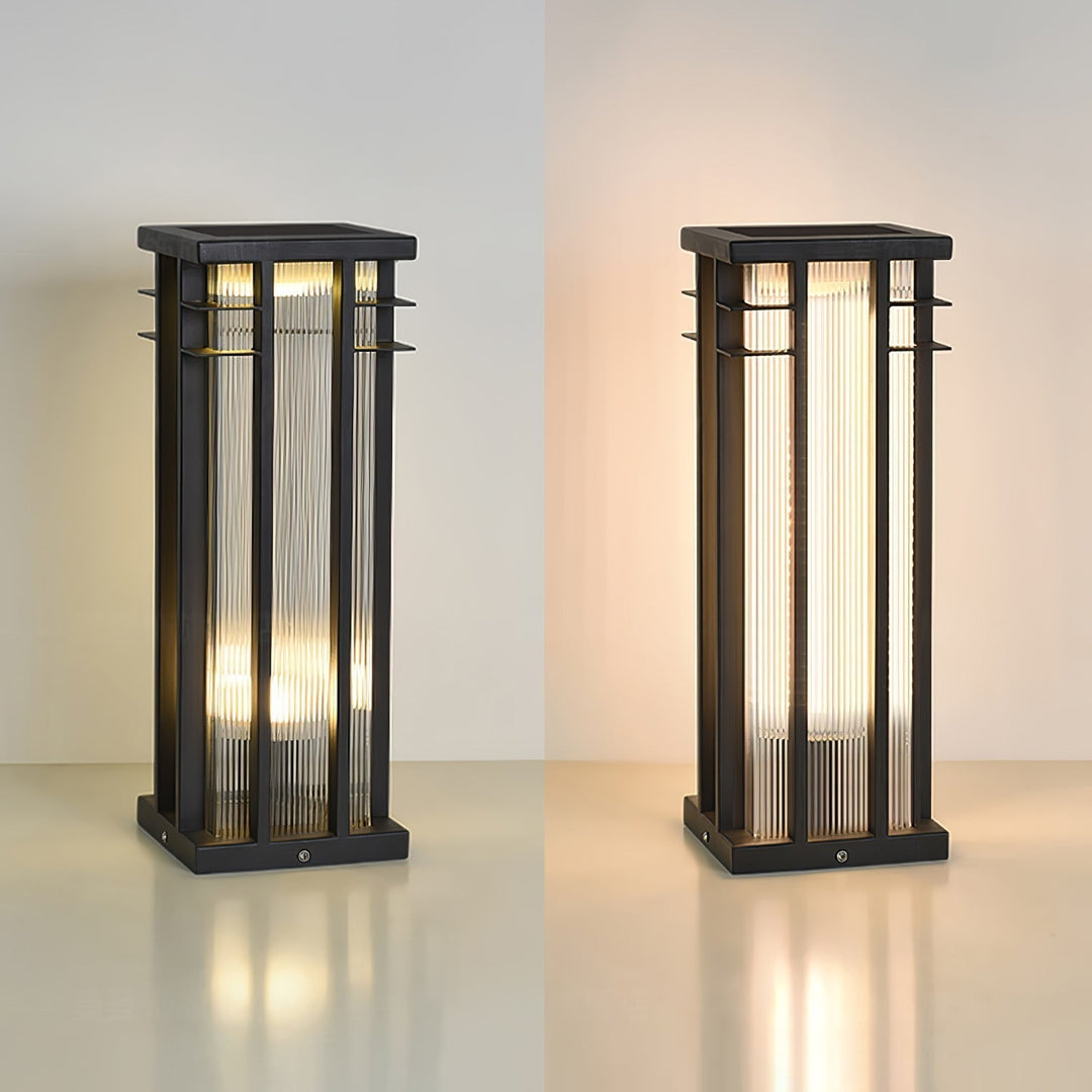 Strata Double Axe Extérieur Poteau Lumière - Neutralighting