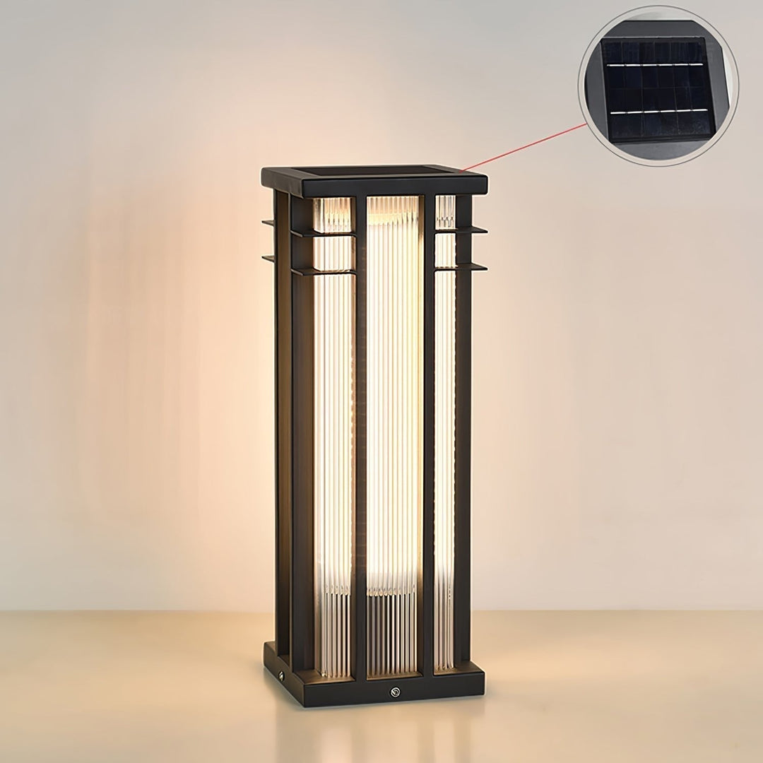 Strata Double Axe Extérieur Poteau Lumière - Neutralighting