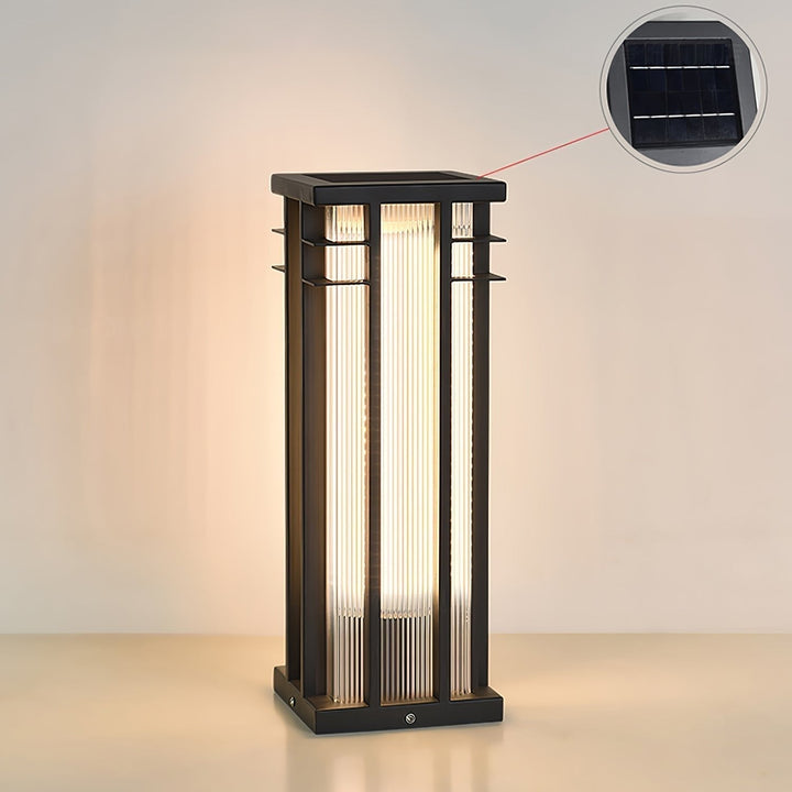 Strata Double Axe Extérieur Poteau Lumière - Neutralighting