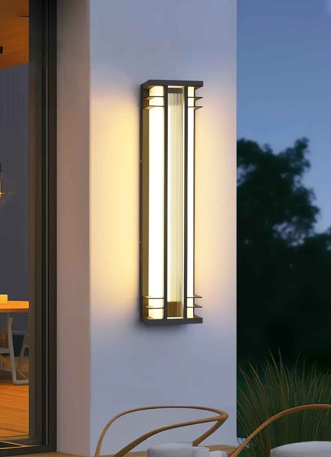 Colire Acrylique 16cm Noir LED