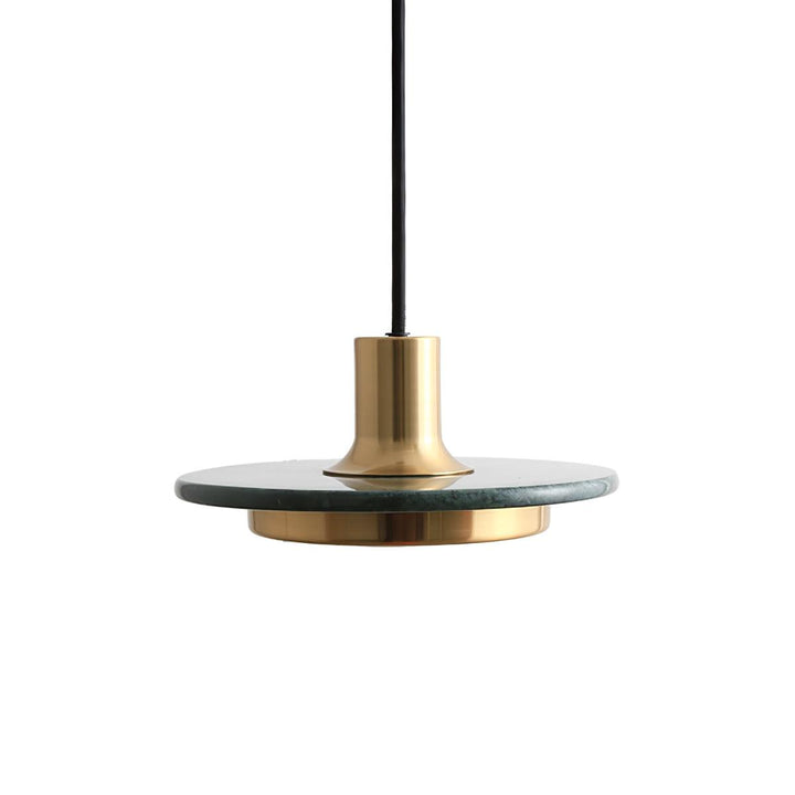 Solara Suspension en Marbre Double Cercle Moderne - Neutralighting
