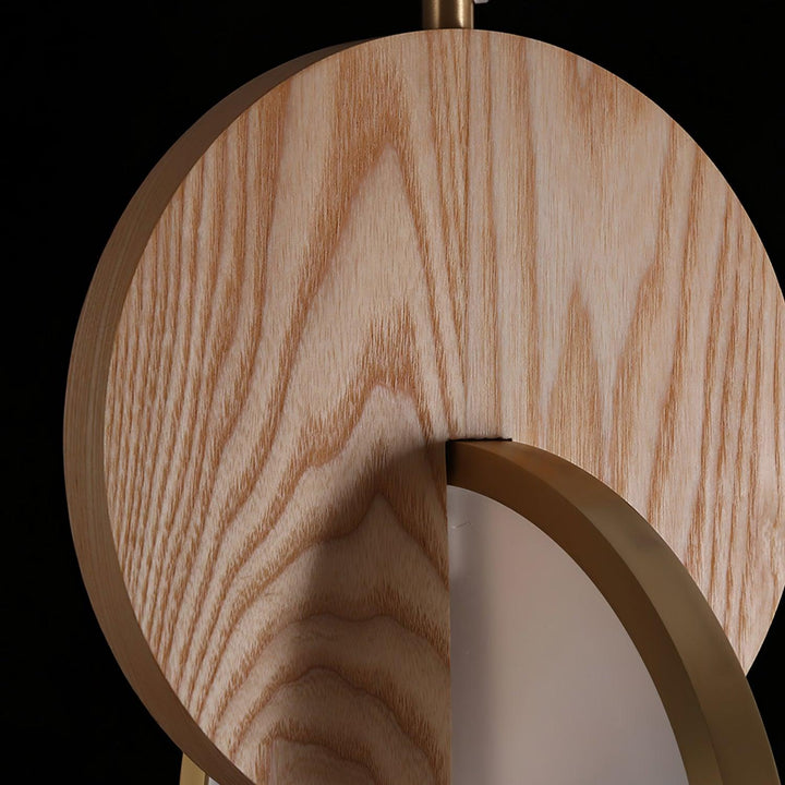 Lysola Suspension en anneau de bois - Neutralighting