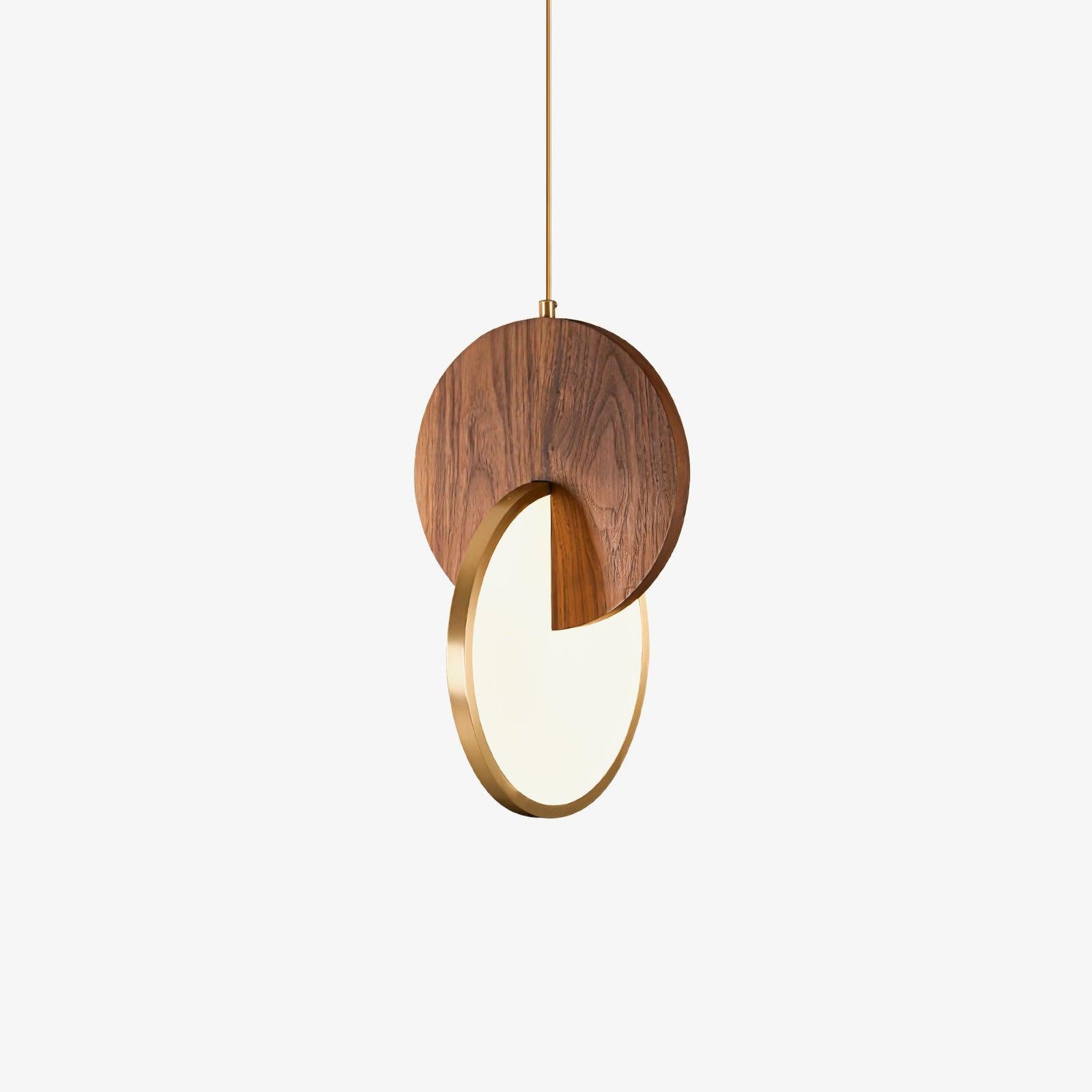 Lysola Suspension en anneau de bois - Neutralighting