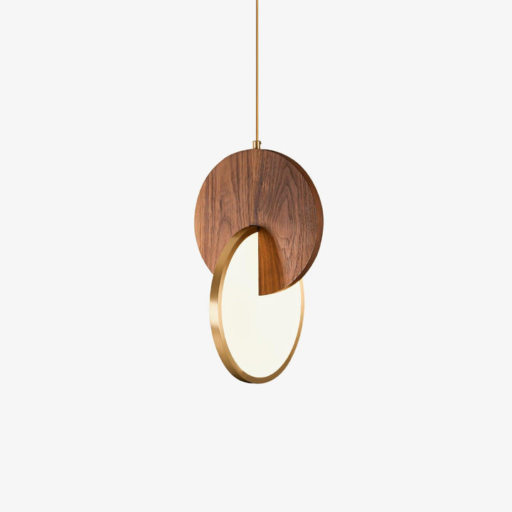 Lysola Suspension en anneau de bois - Neutralighting