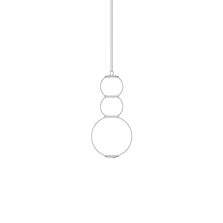 Frankie Suspension en Verre Minimaliste - Neutralighting