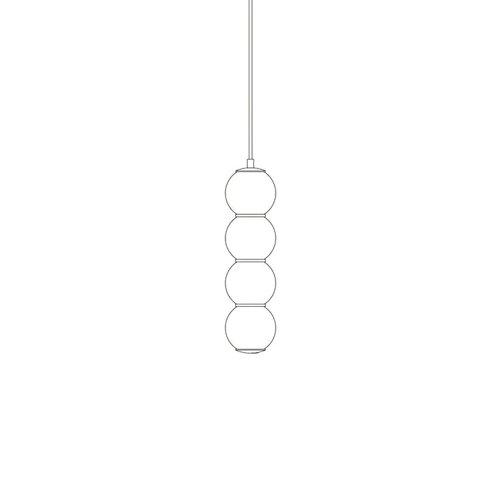 Frankie Suspension en Verre Minimaliste - Neutralighting