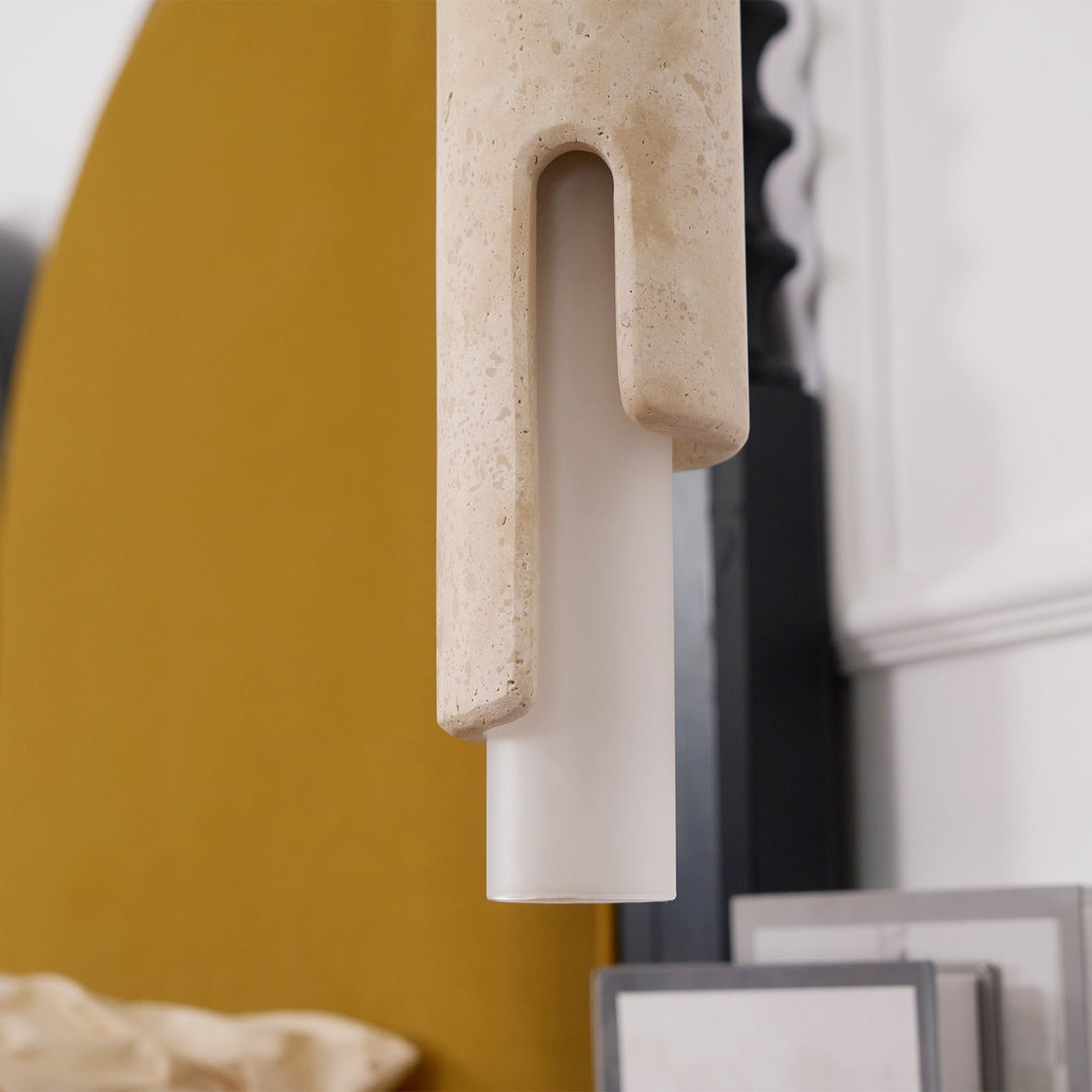 Elix Suspension Marbre Verre Moderne Salon - Neutralighting