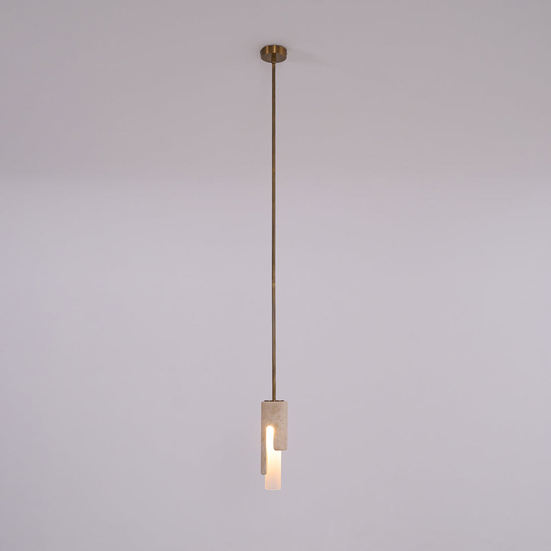 Elix Suspension Marbre Verre Moderne Salon - Neutralighting