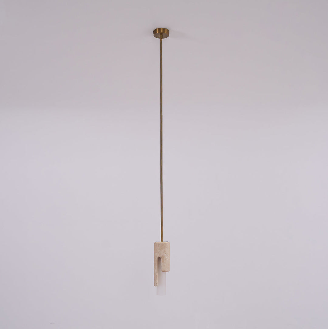 Elix Suspension Marbre Verre Moderne Salon - Neutralighting