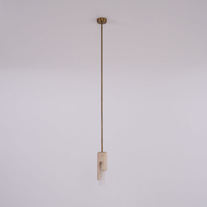 Elix Suspension Marbre Verre Moderne Salon - Neutralighting