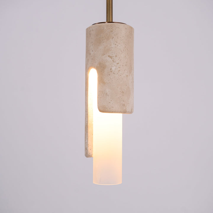Elix Suspension Marbre Verre Moderne Salon - Neutralighting