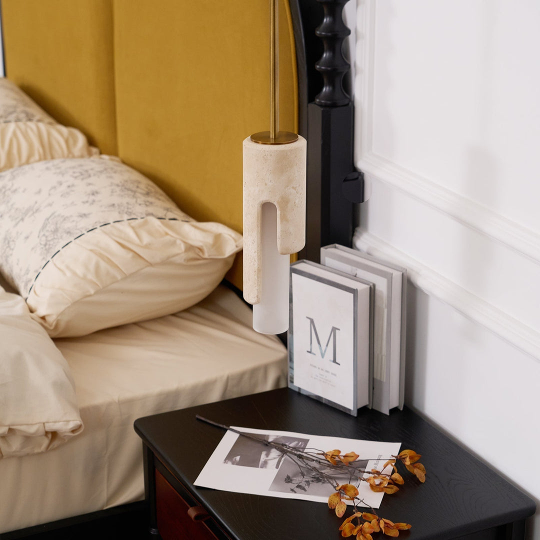 Elix Suspension Marbre Verre Moderne Salon - Neutralighting